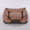 Anak anjing rumah tahan lama katil kucing cuddler dalaman